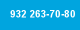 932 263-70-80 932 263-70-80